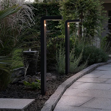 Eglo - Lampă solară LED de exterior cu senzor 18xLED/0,2W/3,7V 2200 mAh IP44