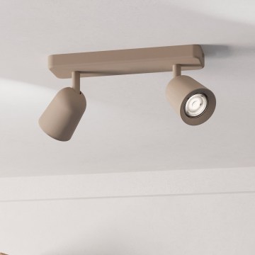 Eglo - Lampă spot 2xGU10/10W/230V, bej