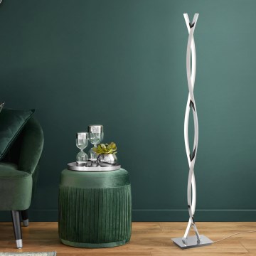 Eglo - Lampadar LED, 36W, 230V, crom lucios