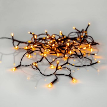 Eglo - LED Ghirlandă de Crăciun pentru exterior 80xLED 10,5m IP44 alb cald