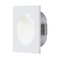 Eglo - LED Iluminat scară 1xLED/2W/230V alb