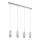 Eglo - LED Lustra pe cablu 4xG9/2,5W/230V
