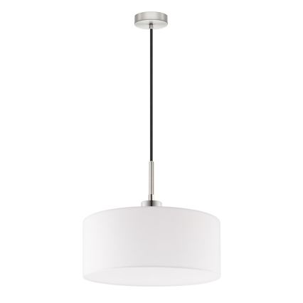 Eglo - LED pendul cu cablu TUNJA 1xE27/60W/230V alb