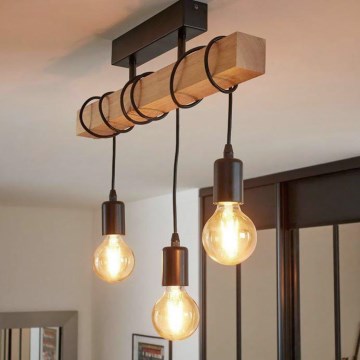 Eglo - Lustră aplicată TOWNSHEND 3xE27/60W/230V