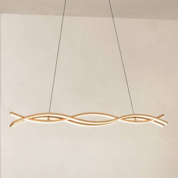 Eglo - Lustra LED pe cablu LED/35W/230V bej
