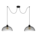 Eglo - Lustră pe cablu 2xE27/60W/230V