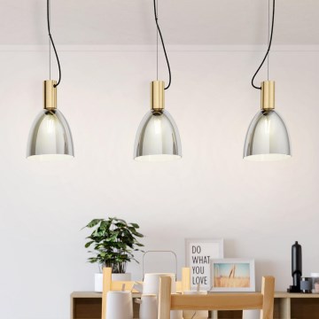 Eglo - Lustră pe cablu 3xE27/40W/230V