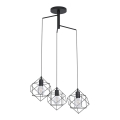 Eglo - Lustră pe cablu 3xE27/60W/230V