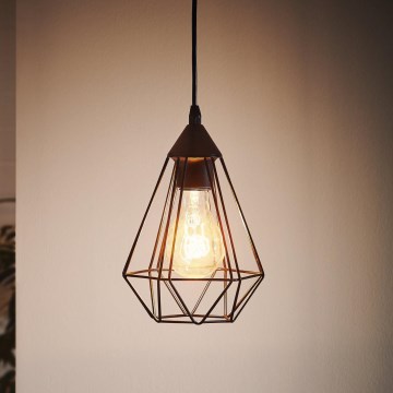 Eglo - Lustră suspendată pe cablu 1xE27/60W/230V