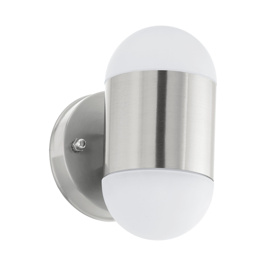 Eglo 75392 - Aplica de perete LED pentru exterior MEROLA 2xLED/3,7W/230V IP44 crom mat