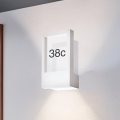 Eglo - Număr de casă 1xE27/28W/230V IP4alb