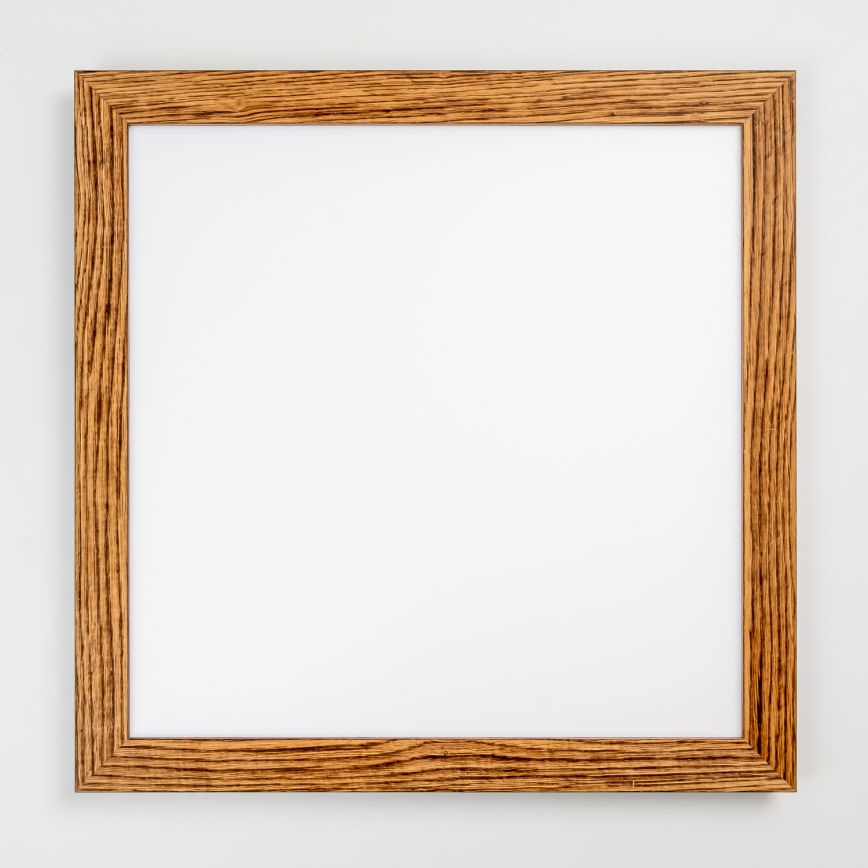 Eglo - Panou LED aplicat SALOBRENA WOOD LED/31W/230V 64x64 cm maro