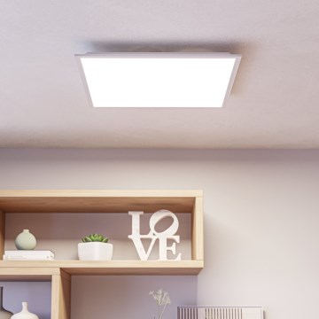 Eglo - Panou LED dimabil pentru montaj aparent LED/33W/230V 2700-6500K 60x60 cm alb + telecomandă