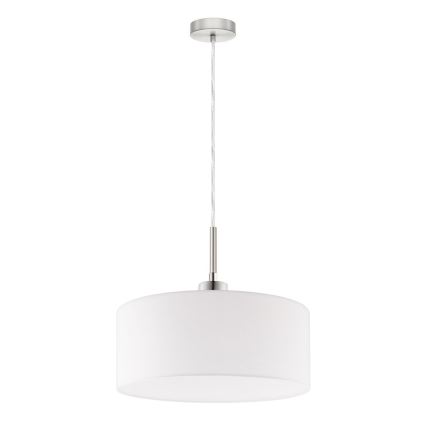 Eglo - Pendul LED TUNJA pe cablu 1xE27/60W/230V alb