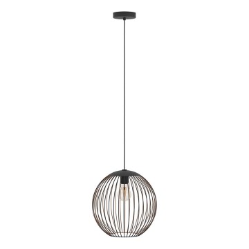 Eglo - Pendul pe cablu 1xE27/60W/230V negru