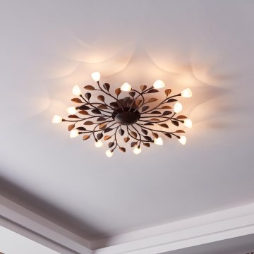 Eglo - Plafonier cu 15 becuri G4/10W/230V