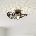 Eglo - Plafonieră 1 x E27, 60 W, 230 V, Ø 40 cm, bronz
