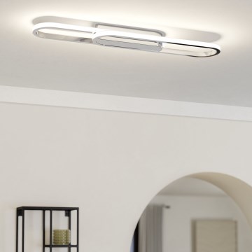 Eglo - Plafonieră LED 20W/230V 2700/4000/6500K crom lucios