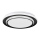 Eglo - Plafonieră LED, 24W, 230V, 2700/4000/6500K, Ø 40 cm, negru