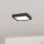 Eglo - Plafonieră LED, 7W, 230V, 2700/4000/6500K, 15 x 15 cm, negru
