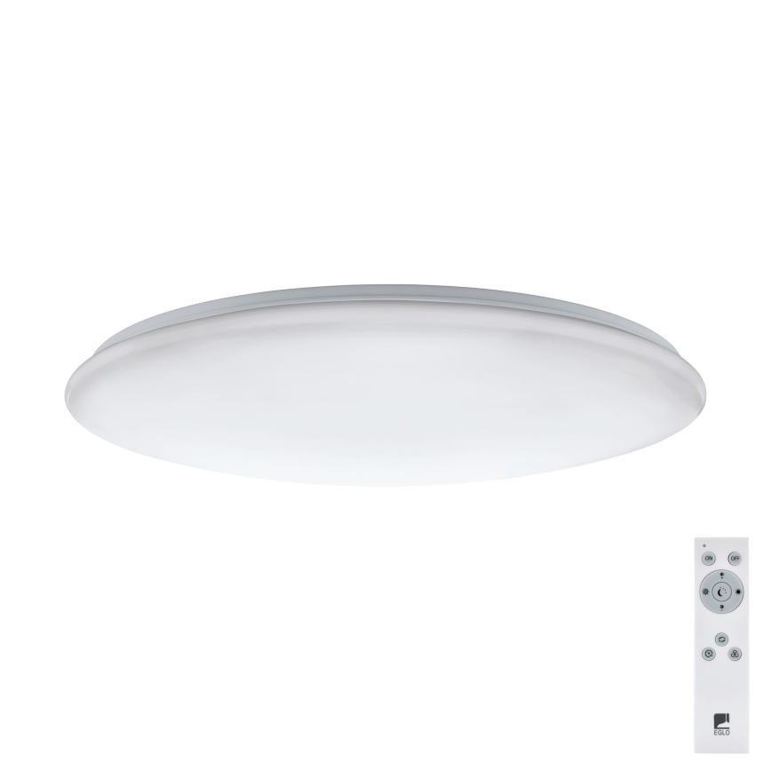 Eglo - Plafonier LED reglabil, 80W, 230V, cu telecomandă