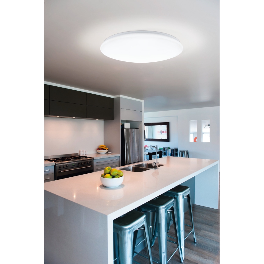 Eglo - Plafonier LED reglabil, 80W, 230V, cu telecomandă