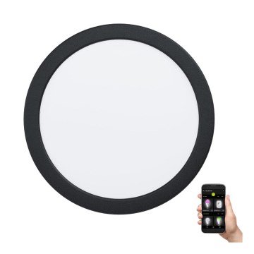 Eglo - Plafonieră LED dimmabilă încastrată pentru baie LED/16,5W/230V IP44 Ø 21,6 cm