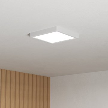 Eglo - Plafonieră LED pentru baie, 10,5W/230V, 22x22 cm, IP44, albă