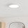 Eglo - Plafonieră LED pentru baie, 11,5 W, 230 V, 2700/4000/6500 K, Ø 21,1 cm, IP44, albă