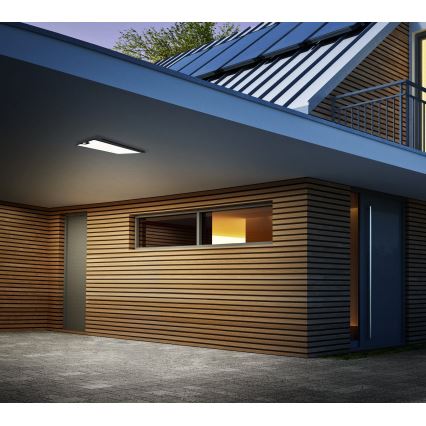 Eglo - Plafonieră LED pentru exterior cu senzor CASAZZA LED/18,5W/230V IP44