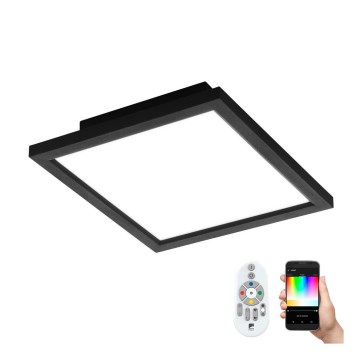 Eglo - Plafonieră LED RGB dimmabilă SALOBRENA-C LED/16W/230V 30x30 cm + telecomandă