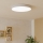 Eglo - Plafonieră LED RGBW compatibilă cu dimmer LED/36,5W/230V 2700-6500K Ø 69 cm albă
