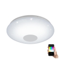 Eglo - Plafonieră LED RGBW cu intensitate reglabilă VOLTAGO-C LED/17W/230V