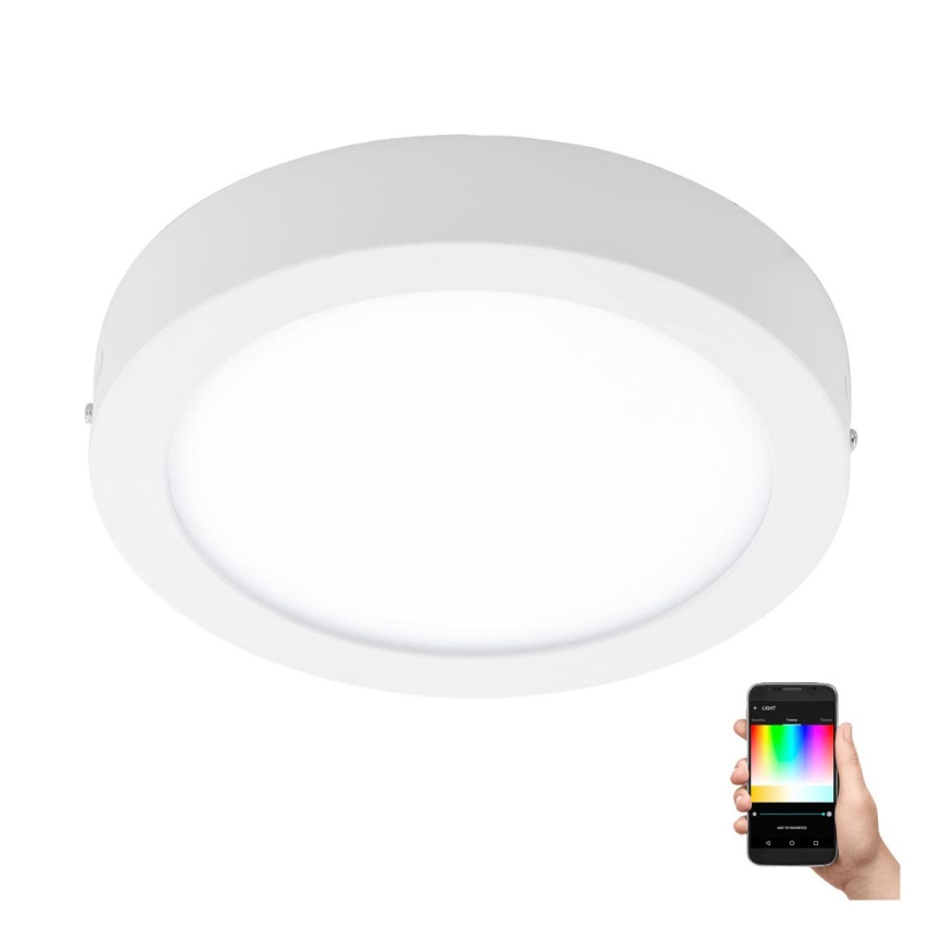 Eglo - Plafonieră LED RGBW dimabilă FUEVA-C LED/21W/230V Ø 30 cm