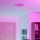 Eglo - Plafonieră LED RGBW dimabilă pentru baie LED/11,2W/230V 2700-6500K Ø 21,1 cm IP44 crom mat