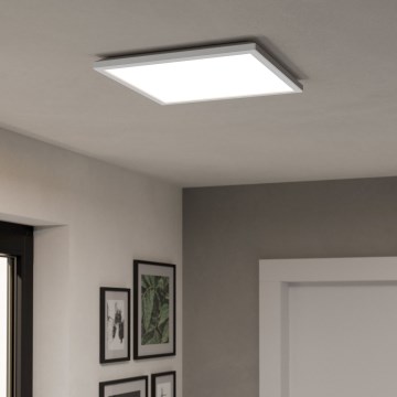 Eglo - Plafonieră LED RGBW reglabilă pentru baie LED/17,6W/230V 2700-6500K 39x39 cm IP44 alb ZigBee