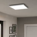 Eglo - Plafonieră LED RGBW reglabilă pentru baie LED/17,6W/230V 2700-6500K 39x39 cm IP44 albă ZigBee