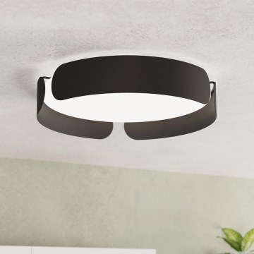 Eglo - Plafonieră LED Ø 37 cm, 20 W, 230 V, negru