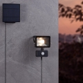 Eglo - Proiector solar LED cu senzor, 15x LED, 0,03 W / 3,7 V, 2600 mAh, IP44