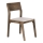 Eglo - Scaun de dining 84x55 cm maro/crem