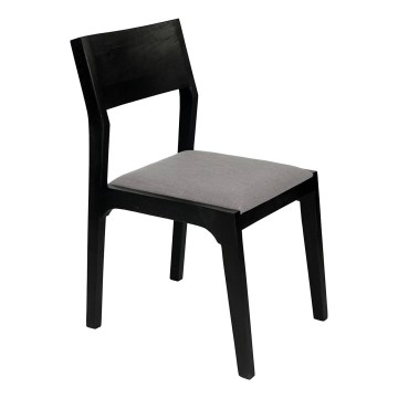 Eglo - Scaun de masă 84x55 cm negru/gri
