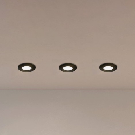 Eglo - SET 3x corp de iluminat LED încastrat pentru baie PINEDA LED/4,9W/230V IP44