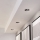 Eglo - Set 3x spot LED încastrat, reglabil, LED/6,4W/230V pr. 8,8 cm negru