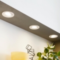 Eglo - Set de 3 spoturi încastrate SARTIANO LED/5W/230V