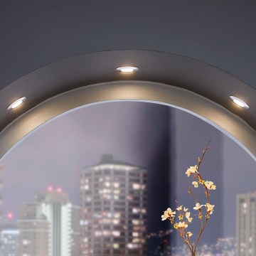 Eglo - Set de 3 spoturi LED încastrate PINEDA LED/6W/230V