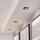 Eglo - Set de 3 spoturi LED încastrate, reglabile, LED/6,4W/230V, 8,8x8,8 cm, negru
