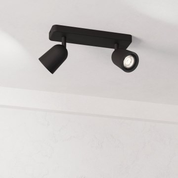Eglo - Spot 2xGU10/10W/230V negru