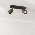 Eglo - Spot aplicat 2xGU10/10W/230V bronz