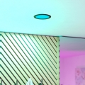 Eglo - Spot încastrat LED RGBW dimmabil pentru baie, LED/9,5W/230V, 2700-6500K, Ø 16,8 cm, IP44, negru