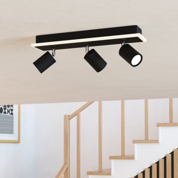 Eglo - Spot LED/20W/230V, negru